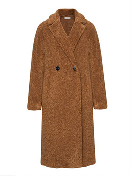 Women’s lapel collar in shepherd Overcoat